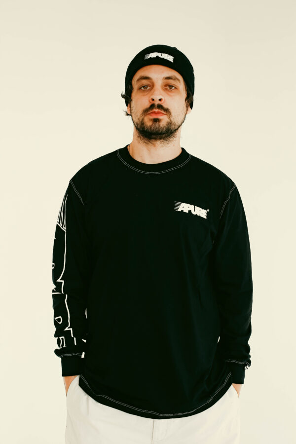 Black Long Sleeve Tee - Imagem 2